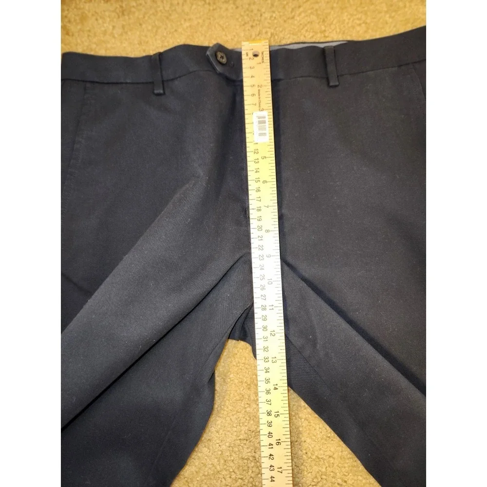 Charles Tyrwhitt Navy Extra Slim Fit Non Iron Chino 34w/34l NWT - Picture 5 of 5